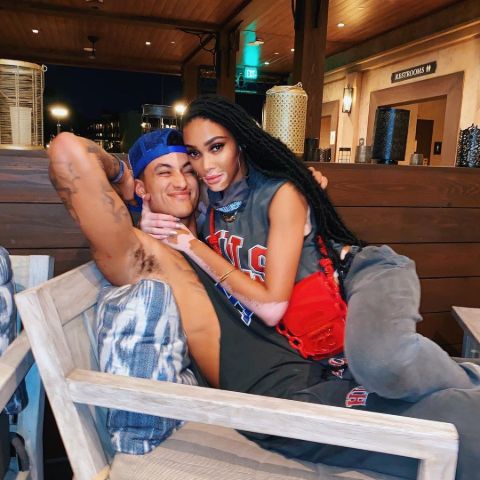 Kyle Kuzma caught on the camera with girlfriend Winnie Harlow.